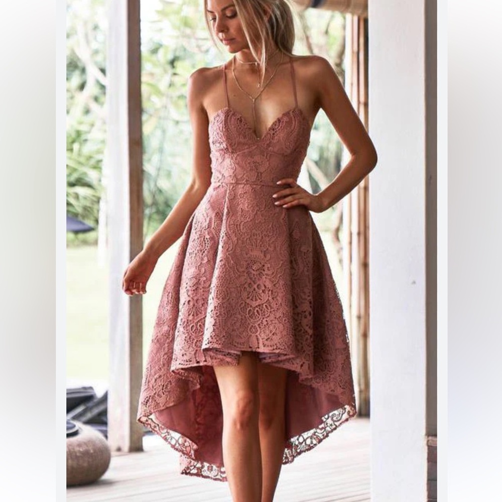 Two Sisters Pink Dress